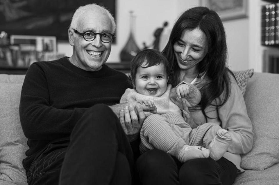Mark Raphael Baker with his wife, Michelle Lesh, and their daughter Melila. Author provided