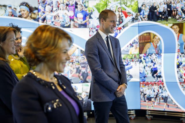 The Duke of Cambridge, during a visit to Imperial College London's Data Observatory