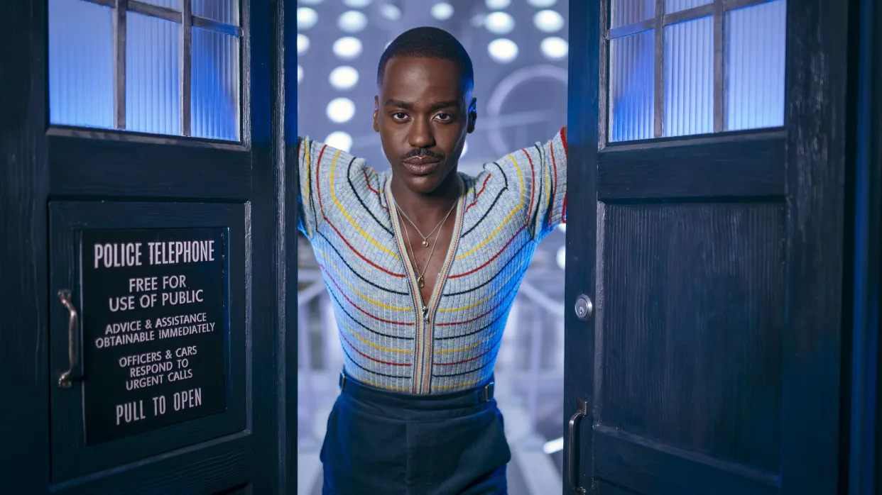 Ncuti Gatwa is in the midst of his debut season as the Doctor Who leading man. (BBC)
