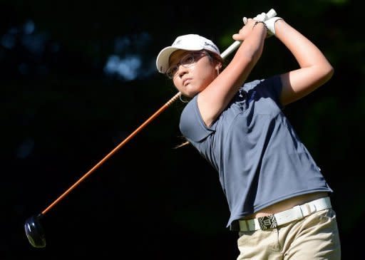 New Zealand teenager Lydia Ko during round three of the Canadian Women's Open on August 25. Ko seized a one-stroke lead in the Canadian Women's Open, setting her sights on becoming the youngest winner in LPGA Tour history