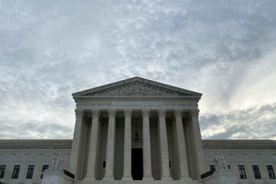 The U.S. Supreme Court building.