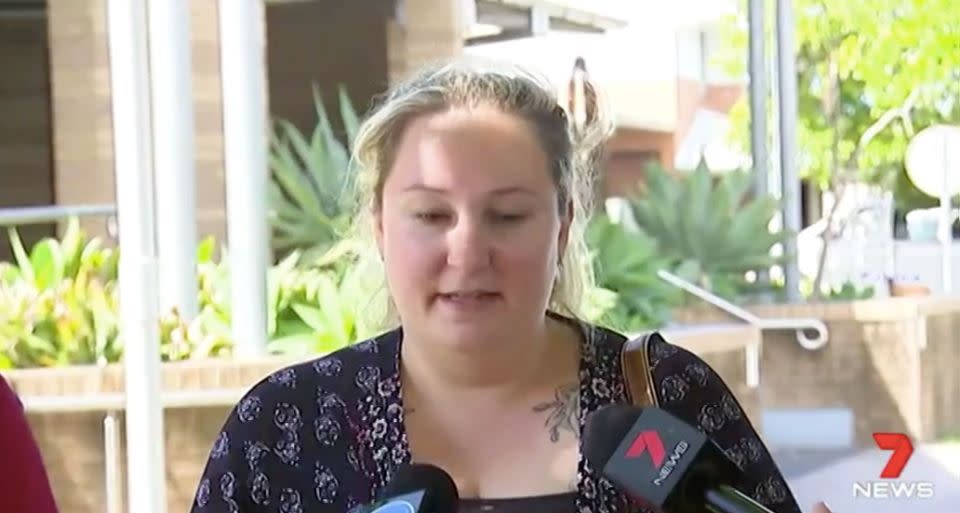 The dog's devastated owner Megan Grealy said she wished Mr Findlay had served jail time. Source: 7 News