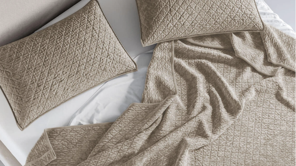 Gifts for nappers: An elegant quilt is meant for your fanciest friend.