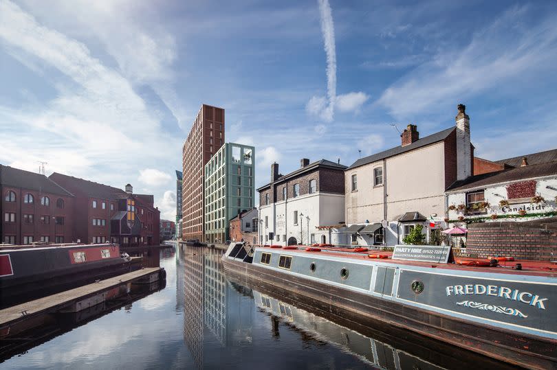 Image showing the proposed Gather & Soul development at 52 Gas Street, Birmingham