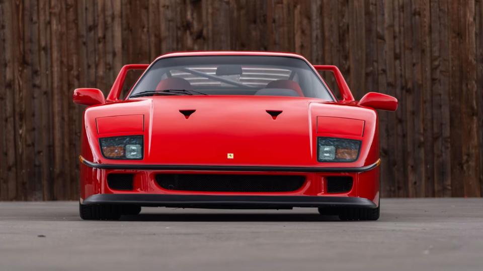 1992 Ferrari F40 Is One of 22 Made In 1992 For USA Sale And It Is Selling At Mecum Kissimmee