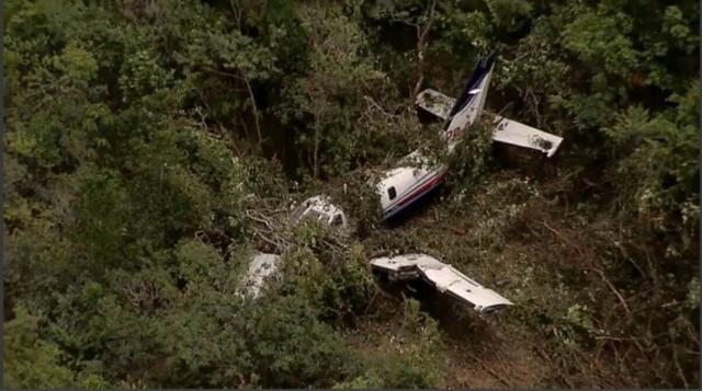 Avião cai ao tentar pousar na fazenda do ex-piloto Nelson Piquet, no DF