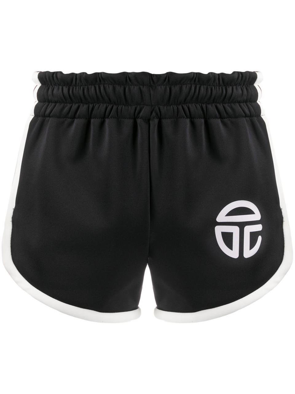 6) Logo Patch Track Shorts