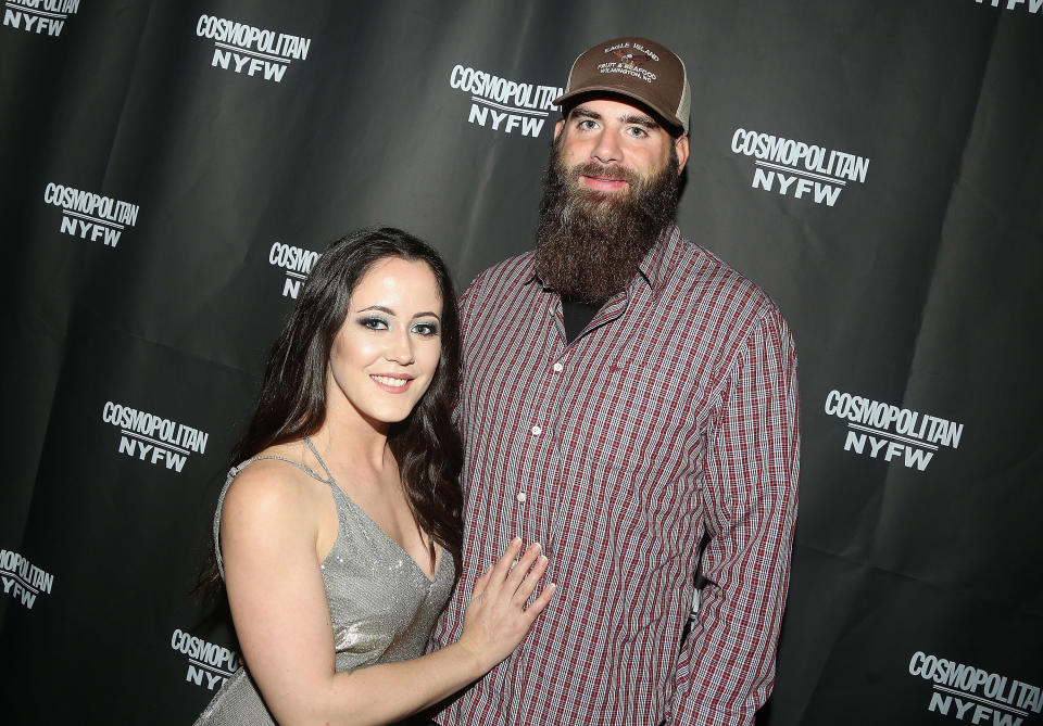 Jenelle Evans and David Eason's dog Nugget has died — after he reportedly shot and killed the animal. (Photo: Bruce Glikas/Getty Images) 