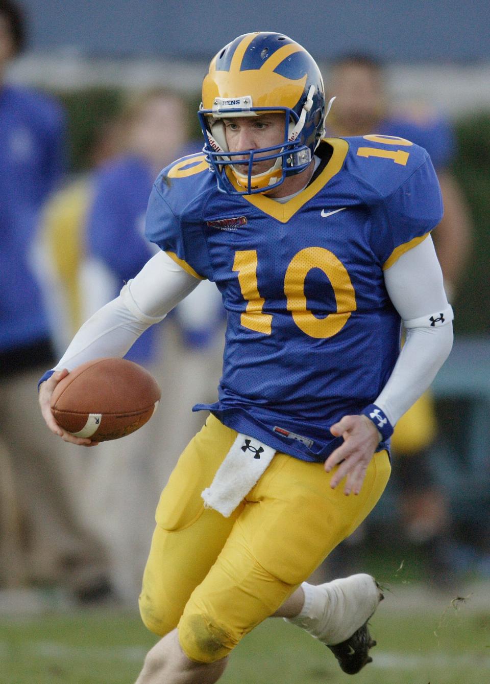 Ryan Carty in a 2005 game against Massachusetts