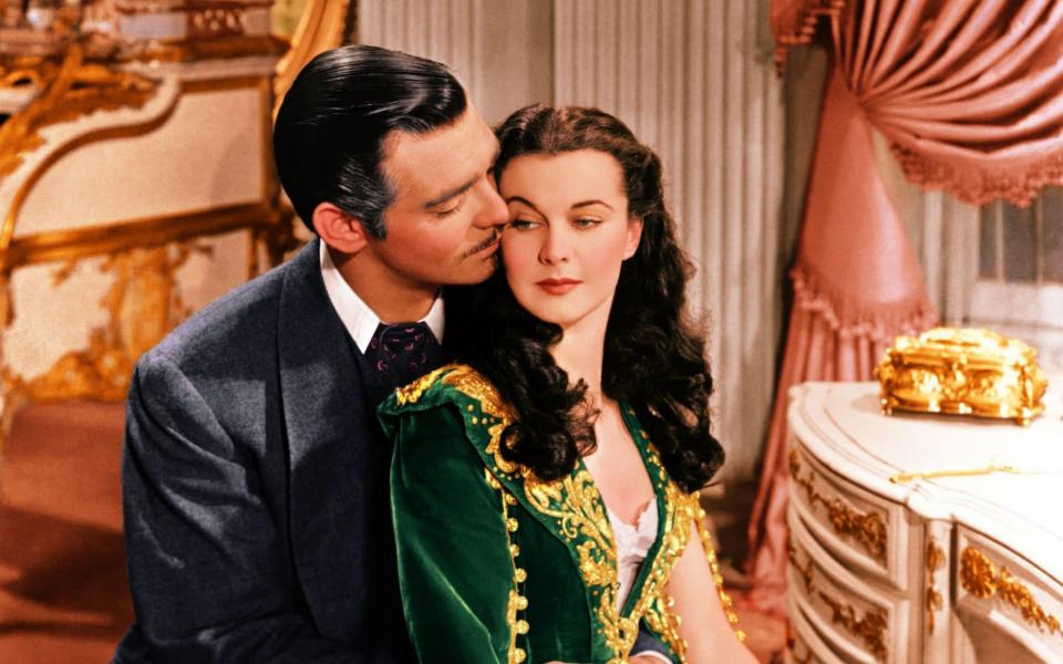 Clark Gable and Vivien Leigh in Gone with the Wind - Moviepix