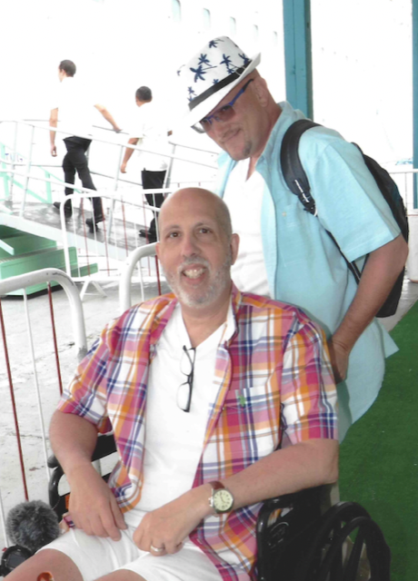 Frank and Kevin Cefalu-McNamara have been on more than 30 cruises.