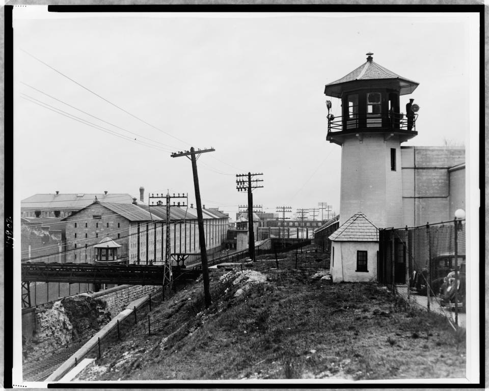 Sing Sing Prison, in Ossining, N.Y., circa 1938.