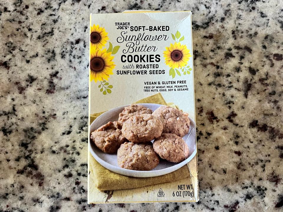 Trader Joe's soft-baked sunflower-butter cookies