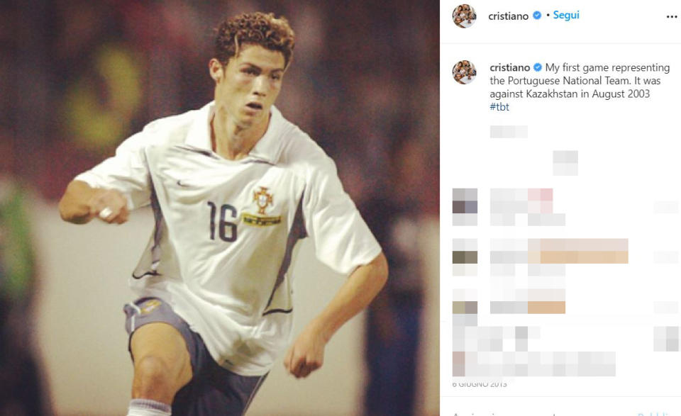 Cristiano Ronaldo fa sempre discutere, in campo e fuori. Su Instagram mostra il suo nuovo taglio: "Cosa ne pensate del mio nuovo look?"