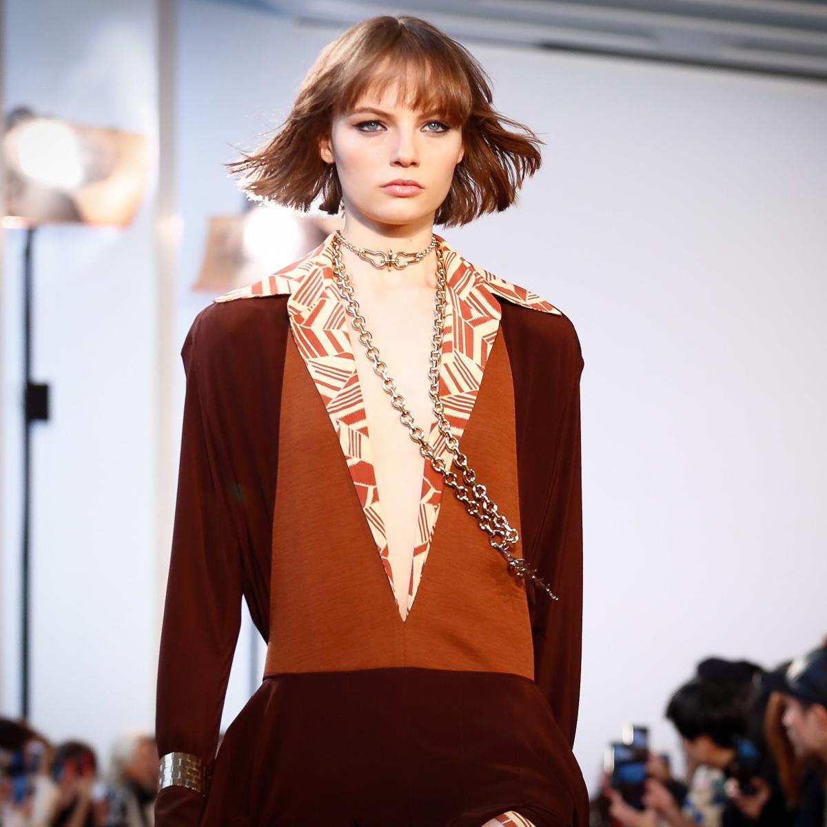 How to Master French Girl Bangs, According to the Chloé Runway