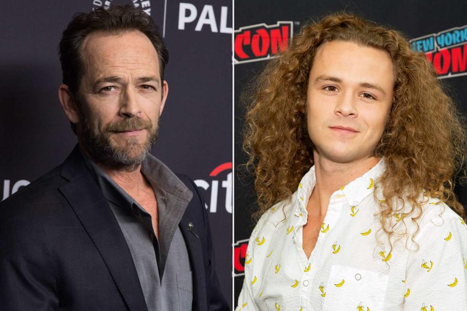 Gabriel Olsen/FilmMagic; Lev Radin/Pacific Press/LightRocket via Getty Images From left: Luke Perry and Jack Perry