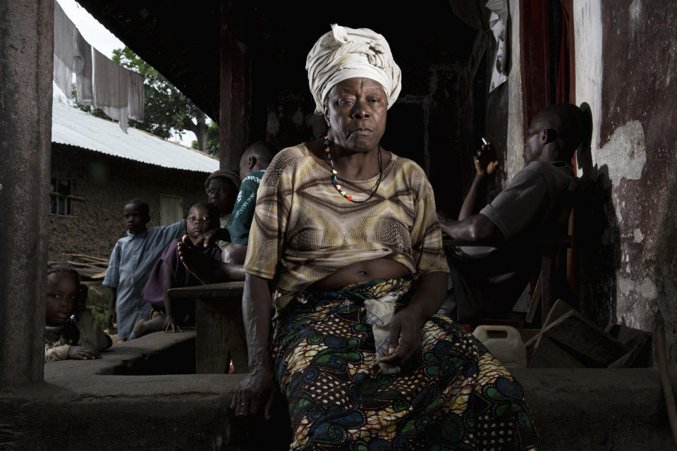 This village elder was a leader in the time of the crisis, advocating for people to seek treatment the moment they showed any symptoms of Ebola.