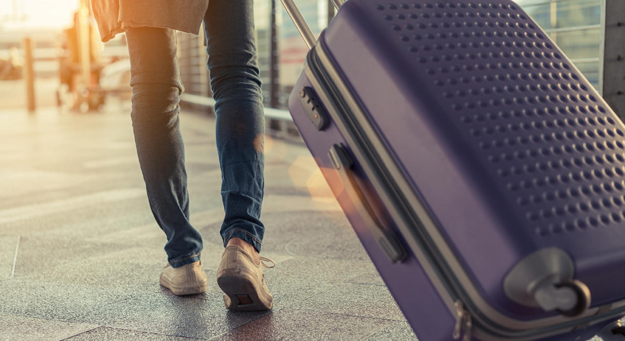 In need of a new suitcase? We've found a bargain with a slew of five-star reviews. [Photo: Getty]