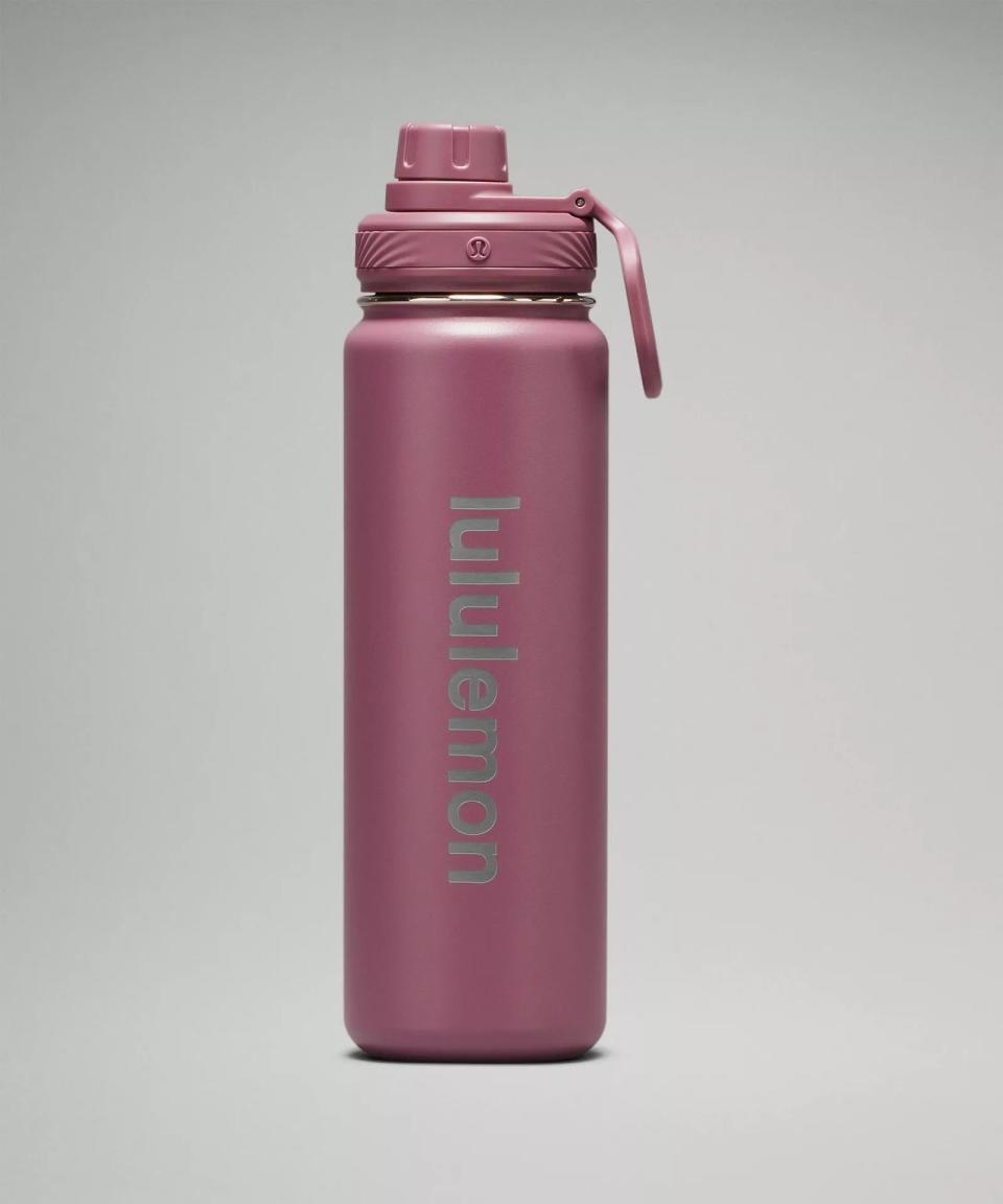 <p><a href="https://go.redirectingat.com?id=74968X1596630&url=https%3A%2F%2Fshop.lululemon.com%2Fp%2Fwater-bottles%2FBack-To-Life-Sport-Bottle%2F_%2Fprod9580020&sref=https%3A%2F%2Fwww.bestproducts.com%2Ffitness%2Fclothing%2Fa60397955%2Flululemon-pickleball-shop-april-2024%2F" rel="nofollow noopener" target="_blank" data-ylk="slk:Shop Now;elm:context_link;itc:0;sec:content-canvas" class="link ">Shop Now</a></p><p>Back to Life 24-Ounce Sport Bottle </p><p>lululemon.com</p><p>$44.00</p>