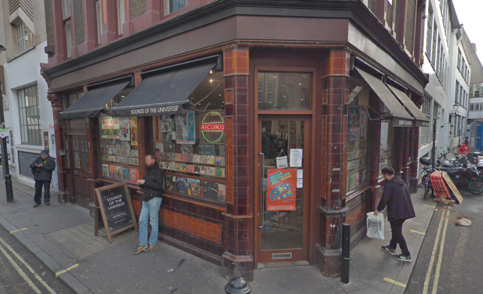 Sounds of the Universe is a Soho staple for vinyl lovers. (Google Maps)