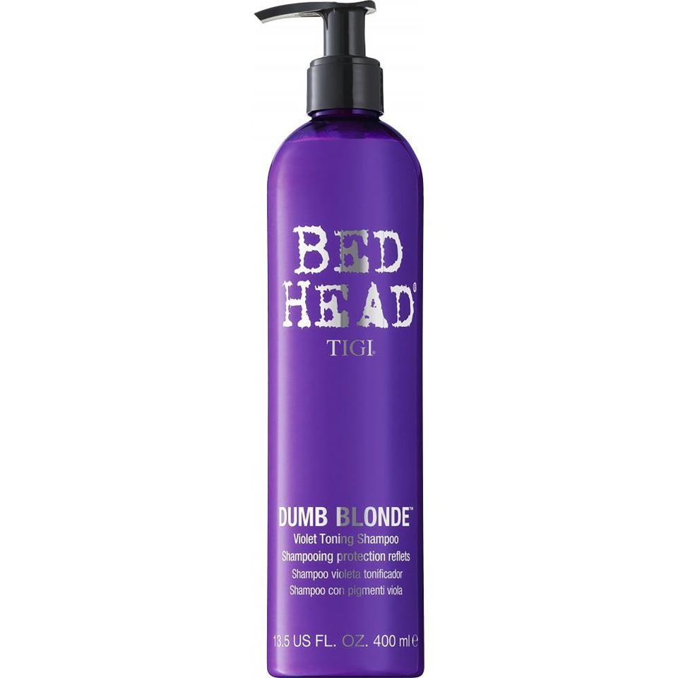 Bed Head Dumb Blonde Purple Toning Shampoo