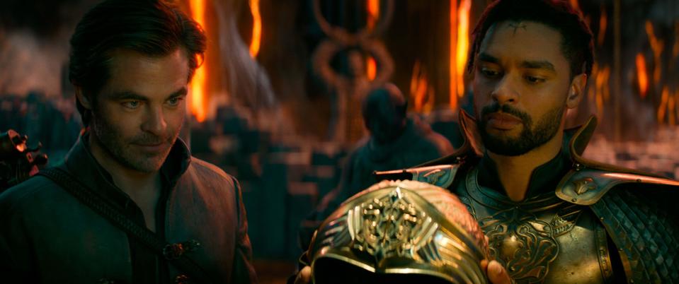 DUNGEONS & DRAGONS: HONOR AMONG THIEVES (2023) CHRIS PINE  REGE-JEAN PAGE  JOHN FRANCIS DALEY (DIR)  JONATHAN GOLDSTEIN (DIR)  PARAMOUNT PICTURES/MOVIESTORE COLLECTION