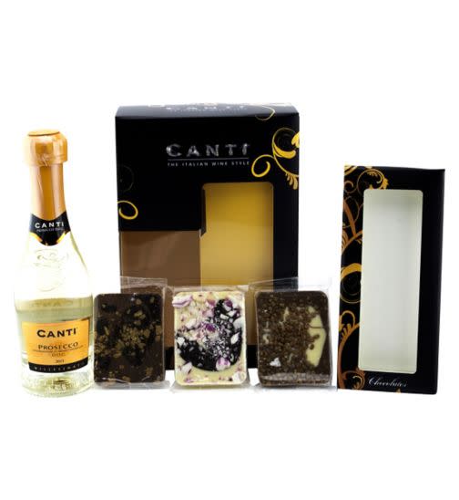 Canti Prosecco and Choc Block