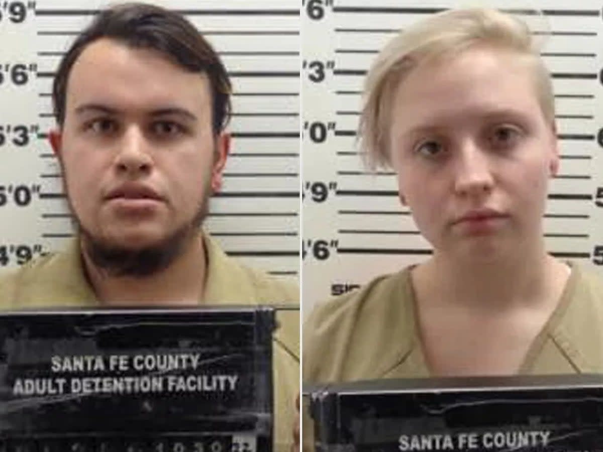 Isaac Apodaca, 25, and Kiara McCulley, 19 (Santa Fe Police Department)