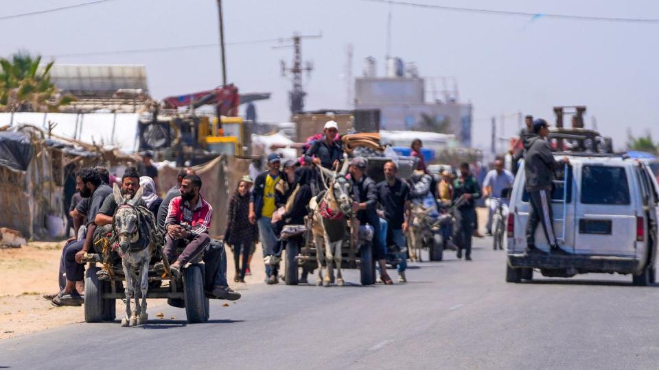 Wie geht es in Gaza weiter? (Bild: Abdel Kareem Hana/AP/dpa)