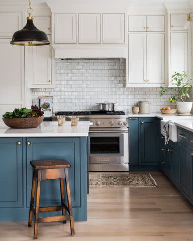 Navy kitchen ideas – walls, cabinets and tiles to add an air of  sophistication