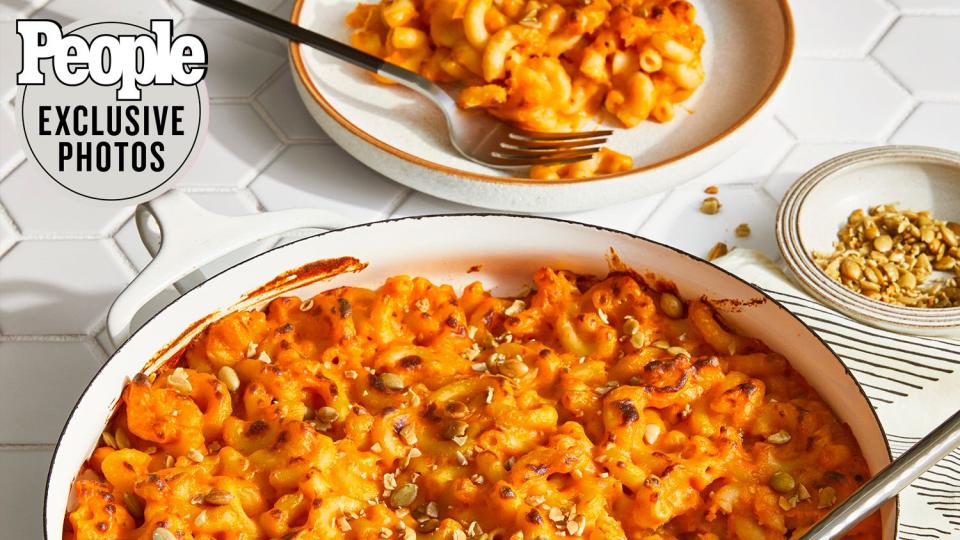 Brûléed Pumpkin Macaroni & Cheese