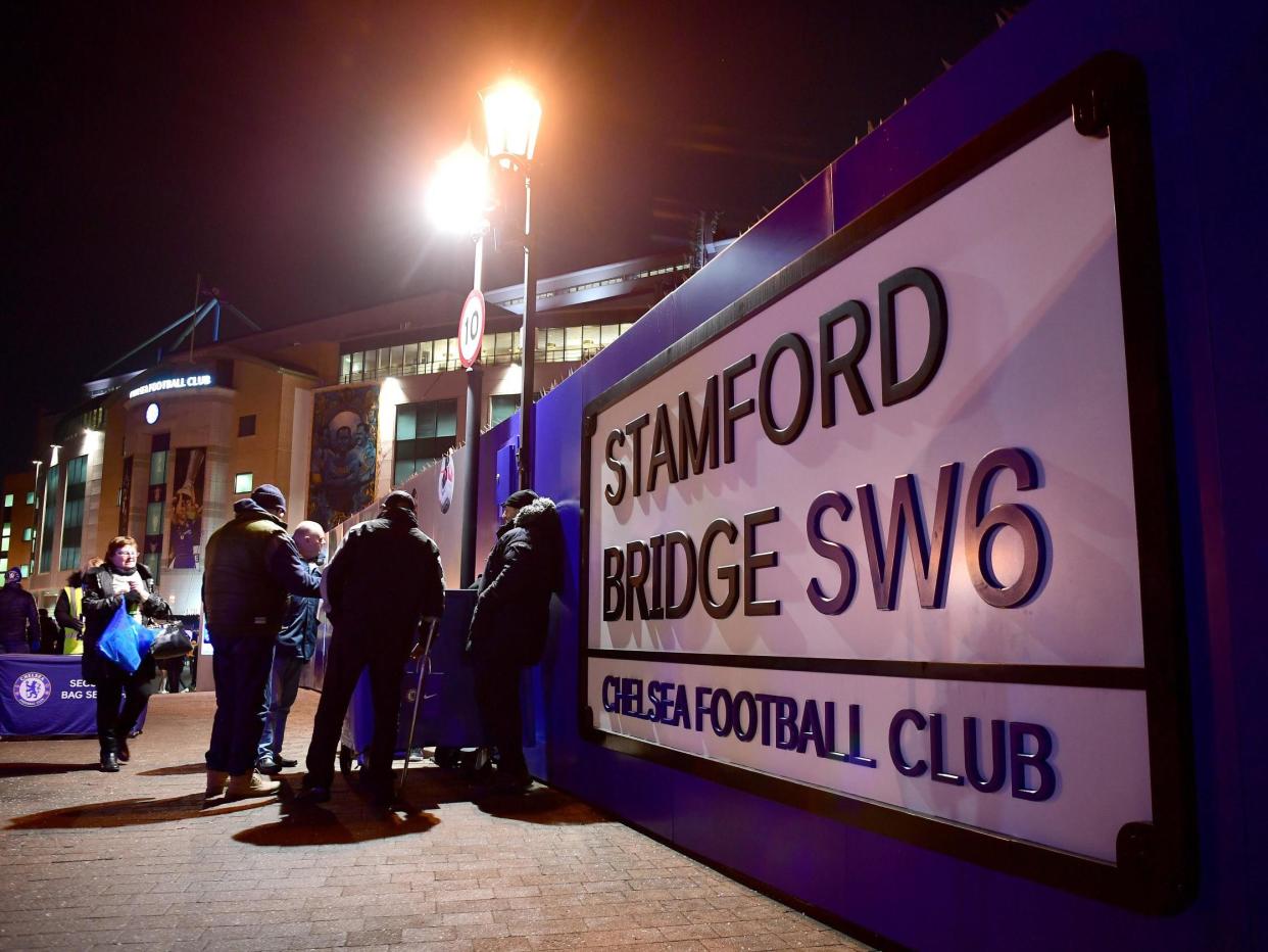 General view outside the stadium: Getty Images