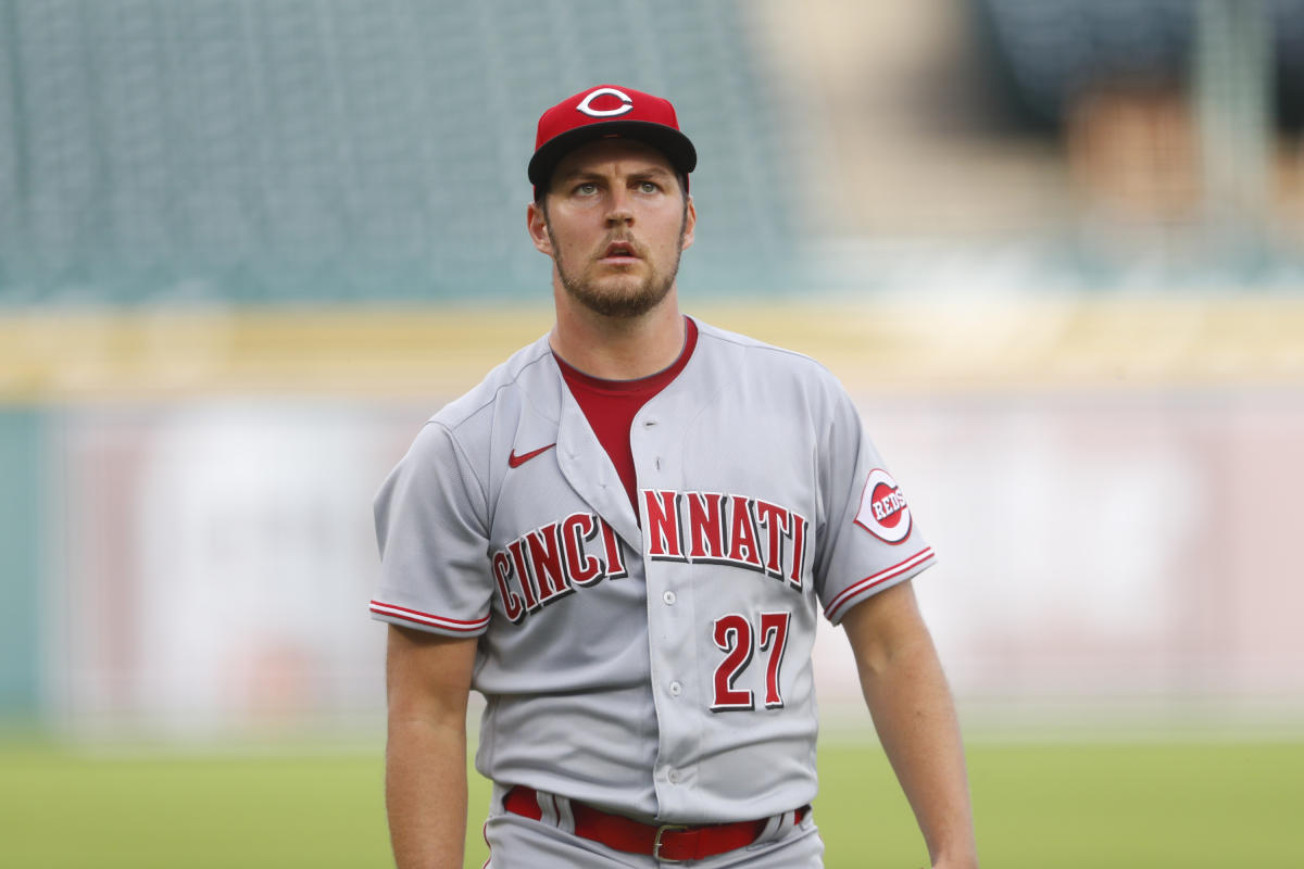 Trevor Bauer -- Game-Used 1999 Throwback Jersey -- Mets vs. Reds on Sept.  22, 2019 -- Jersey Size 46