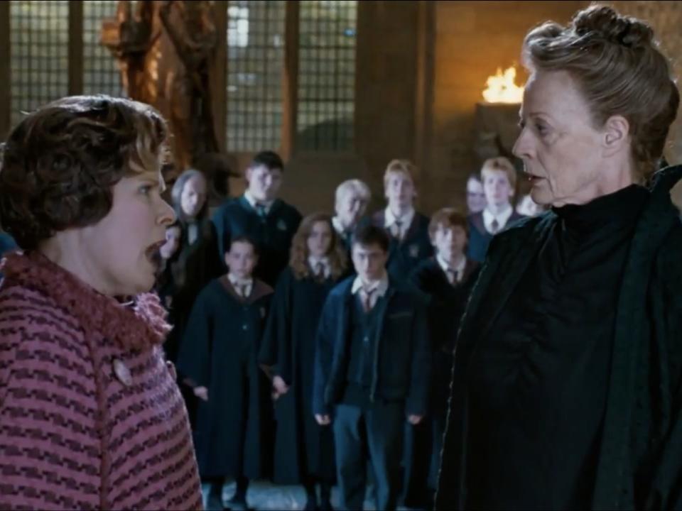 mcgonagall umbridge harry potter