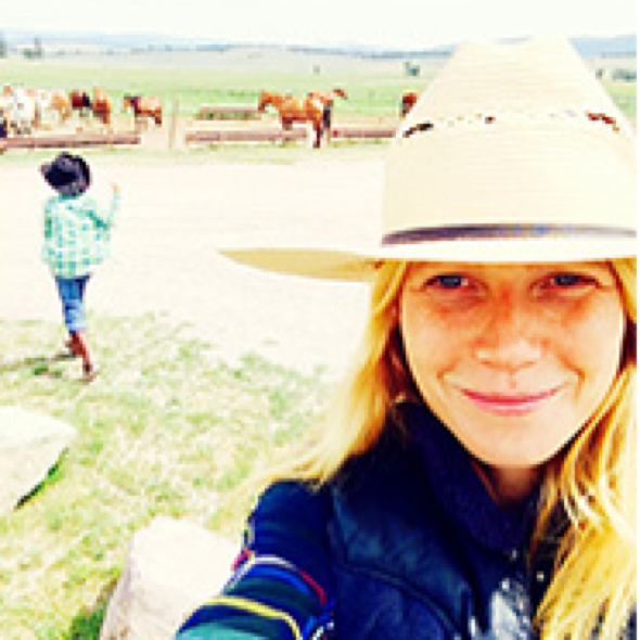 Gwyneth Paltrow goes on dude ranch holiday in Montana