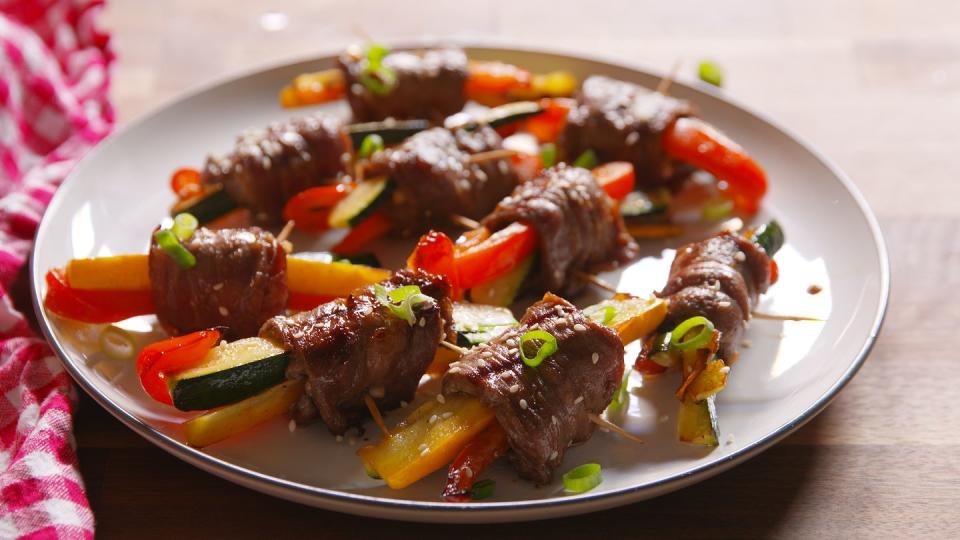 Asian Steak Roll-Ups