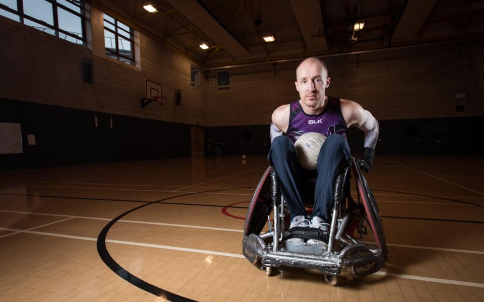 wheelchair rugby - Credit: Darren O'Brien