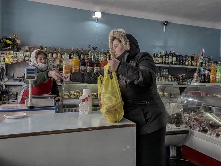 Un almacén en Roghi, Moldavia. Debido a la guerra en Ucrania, los precios de la energía y los alimentos se dispararon en todo el mundo