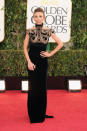 Golden Globes 2013: E! red carpet host Giuliana Ranic wore a Celia Kritharioti dress that divided opinions © Getty