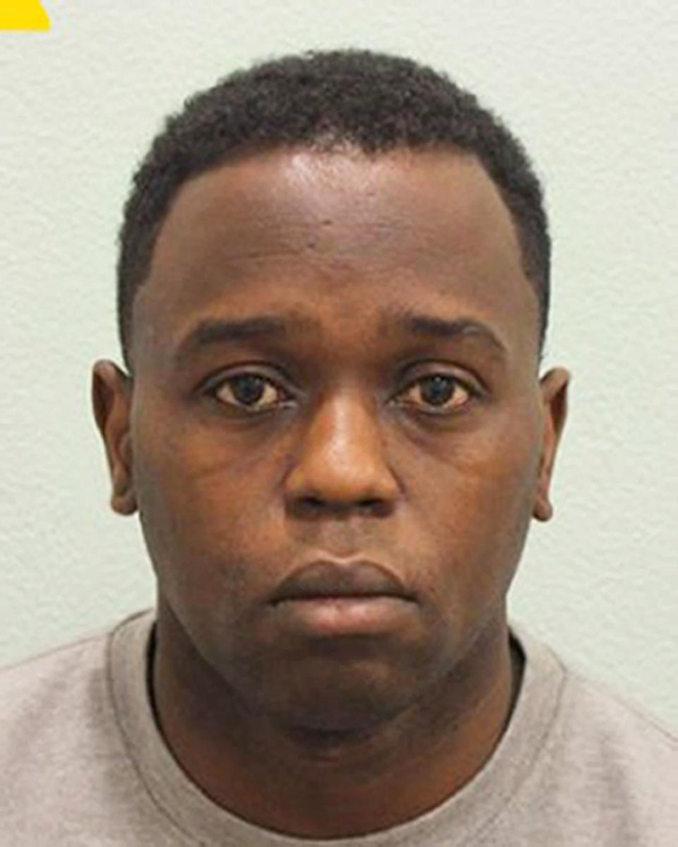 Desmond Sylva, an Iraq war veteran who has been found guilty at the Old Bailey of murdering his girlfriend Simonne Kerr. (PA)