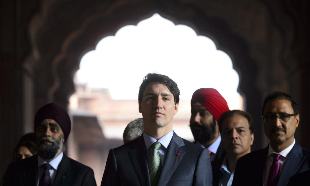 Canadian prime minister, Justin Trudeau, is in India for a week.