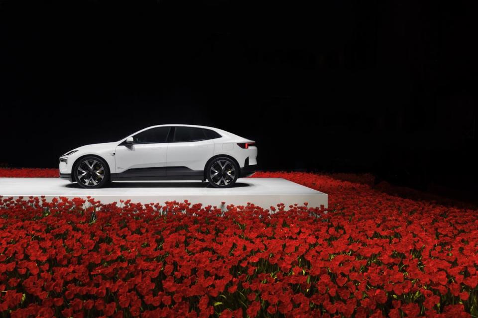 The Polestar 4 is set to go on the road in August.  (Polestar)