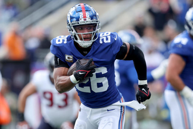 PFN ranks running backs: Where does Giants' Saquon Barkley land?