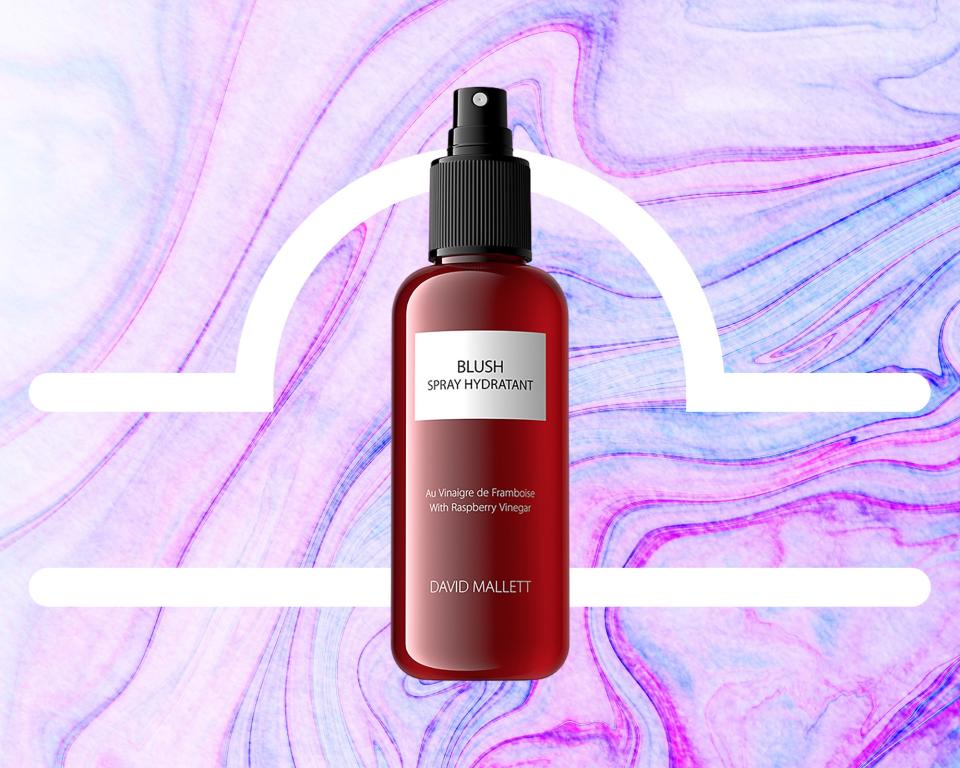 <h1 class="title">Libra: David Mallett Blush Spray Hydratant</h1><cite class="credit">Courtesy of brand / <em>Allure</em>: Rosemary Donahue</cite>