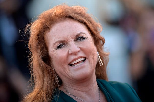 Duchess of York Sarah Ferguson at the 79 Venice International Film Festival in 2022.