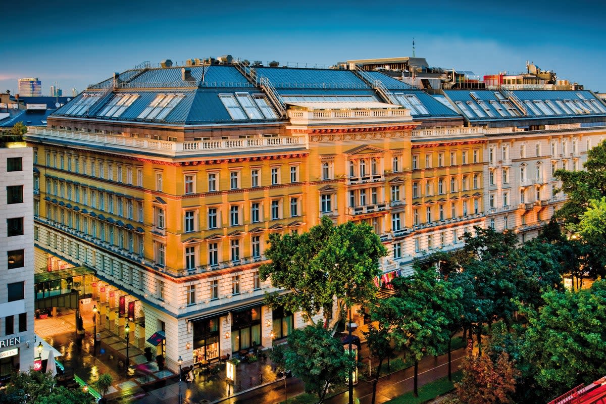 Cities like Vienna offer unforgettable Valentine’s settings  (Grand Hotel Wien )