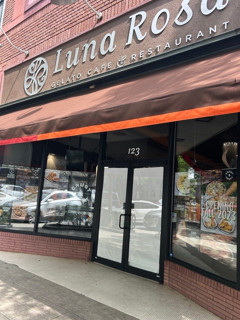 123 S. Main St. will become the new location of Crust & Craft, taking over the old Luna Rosa Gelato Cafe & Restaurant.