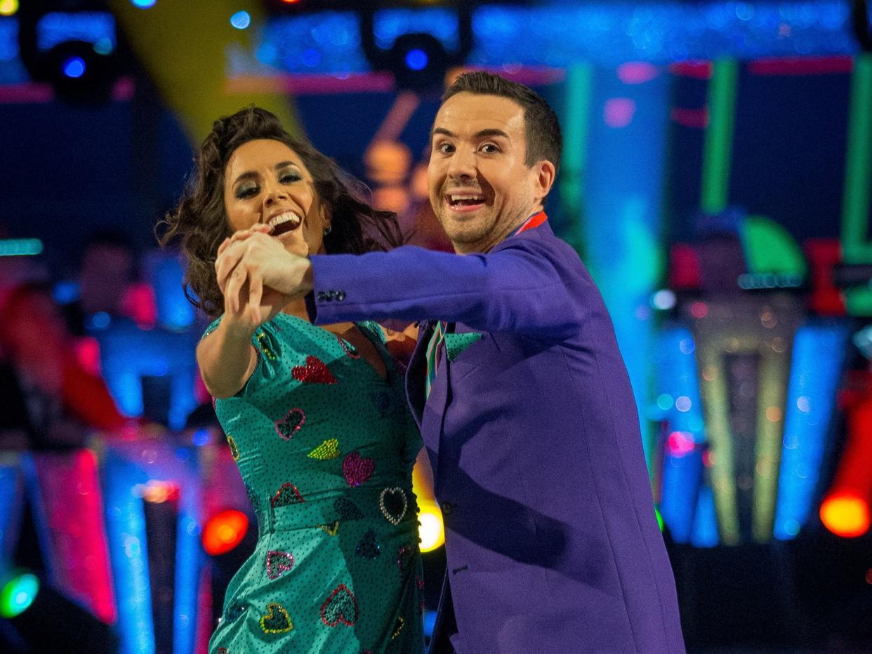 Janette Manrara and Will Bayley on Strictly. (BBC)