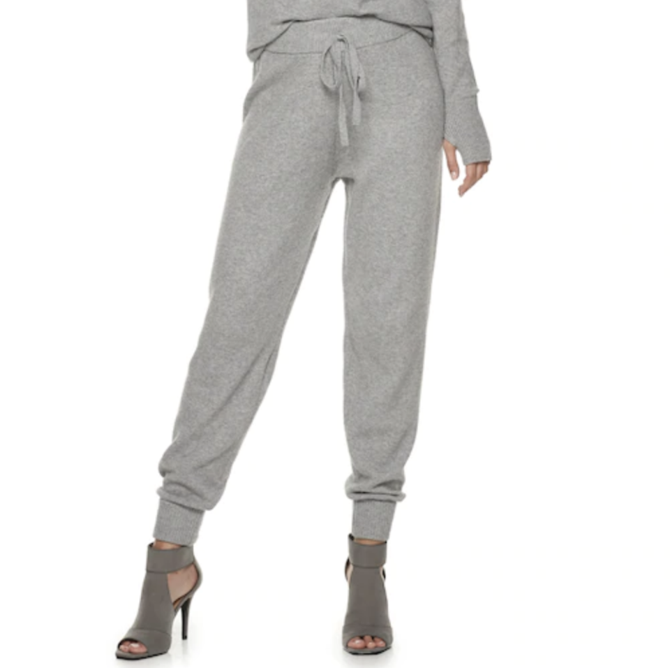 The perfect travel pants—pair with a bodysuit, your favorite sweater, or toughen them up with a leather jacket. (Photo: Kohl's)