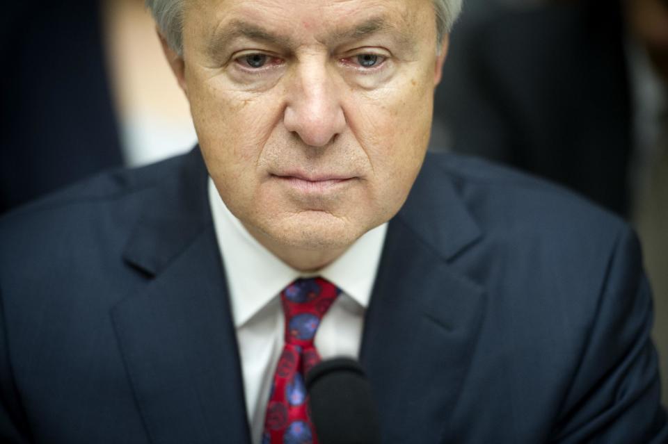 Wells Fargo CEO John Stumpf Credit: AP Photo/Cliff Owen